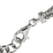 Bracelet Amo - Bracelet double maille pop-corn en or blanc 18 ct 58 Facettes 33127