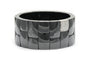 Bracelet Bracelet contemporain en céramique, or blanc et diamants 58 Facettes B943