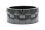 Bracelet Bracelet contemporain en céramique, or blanc et diamants 58 Facettes B943