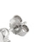 Boucles d'oreilles Boucles d’oreilles fleur - Puces en or blanc 18 ct et diamants 58 Facettes 27897