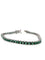 Bracelet Bracelet tennis en or blanc et émeraudes 58 Facettes 559/26 A