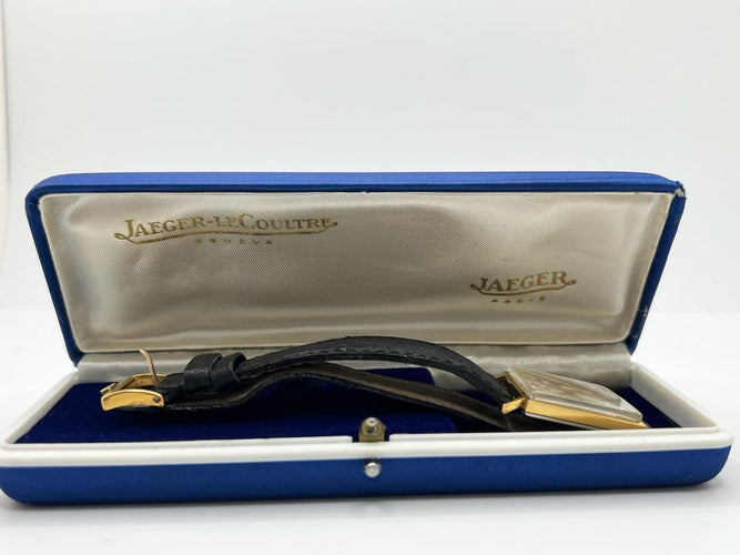 Montre Jaeger-LeCoultre - Montre Vintage Carrée plaquée or 58 Facettes 2278