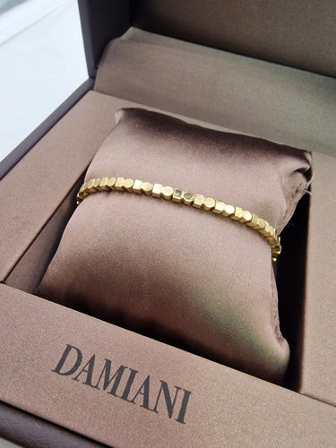 Boucles d'oreilles Damiani Belle Époque - Parure en or jaune 18 ct et diamants 58 Facettes CV-128