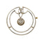 Broche Broche Art déco en or jaune et blanc 18 ct avec diamants 58 Facettes 35599