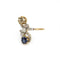 Bague 60 Toi & Moi - Bague en or jaune, platine, saphir et diamants 58 Facettes 260034SP