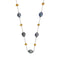 Collier Collier - perles et quartz citrines en or blanc 18 ct 58 Facettes 25940
