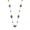 Collier Collier - perles et quartz citrines en or blanc 18 ct 58 Facettes 25940