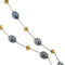Collier Collier - perles et quartz citrines en or blanc 18 ct 58 Facettes 25940