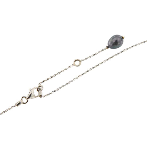 Collier Collier - perles et quartz citrines en or blanc 18 ct 58 Facettes 25940