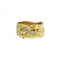 Bague 61 Roland Schad - Bague bandeau en or jaune et diamants 58 Facettes 260070R