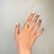 Bague 61 Roland Schad - Bague bandeau en or jaune et diamants 58 Facettes 260070R