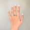 Bague 54 FRED Pain de Sucre - Bague en or blanc, topaze et diamants 58 Facettes 260059R