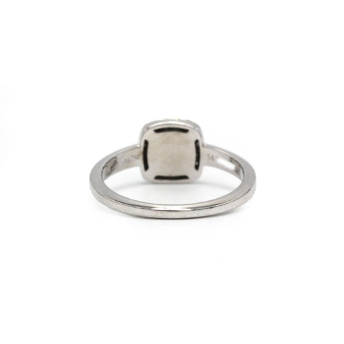 Bague 54 FRED Pain de Sucre - Bague en or blanc, topaze et diamants 58 Facettes 260059R