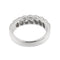 Bague 55 Bague rivière en or blanc 18 ct avec diamants 1,19 ct 58 Facettes 33658