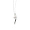 Collier Collier - Croix en or blanc 18 ct et diamants 58 Facettes 27373
