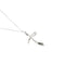 Collier Collier - Croix en or blanc 18 ct et diamants 58 Facettes 27373