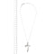 Collier Collier - Croix en or blanc 18 ct et diamants 58 Facettes 27373