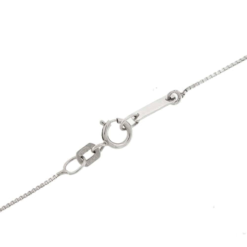 Collier Collier - Croix en or blanc 18 ct et diamants 58 Facettes 27373