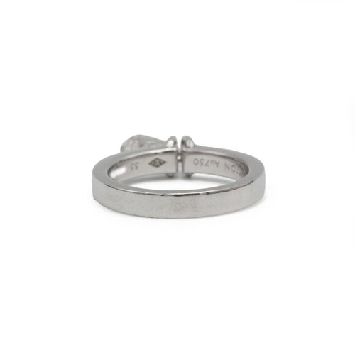 Bague 55 Louis Vuitton Lockit PM - Bague en or blanc et diamants 58 Facettes 250078SP
