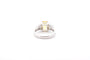 Bague 50 Bague saphir jaune 2 ct et diamants en platine 58 Facettes 26305-26315