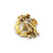 Broche Art Nouveau - Broche en or jaune, platine et diamants 58 Facettes 250081R