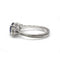 Bague 52 Bague en or blanc, saphir et diamants 58 Facettes 250093R