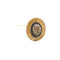 Broche Broche en or jaune 18 ct avec micromosaïque sur onyx 58 Facettes 37262