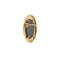 Broche Broche en or jaune 18 ct avec micromosaïque sur onyx 58 Facettes 37262