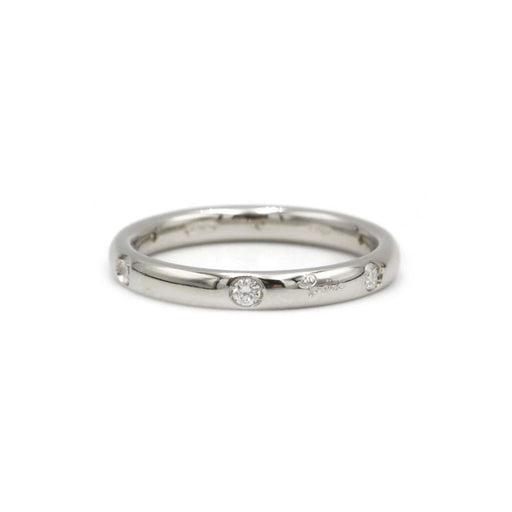 Bague 49 Pomellato Lucciole - Alliance en or blanc et diamants 58 Facettes 240360R