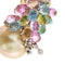 Collier Collier avec pendentif en or blanc 18 ct, perle et diamants 58 Facettes 30440