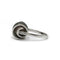 Bague 54 Bague en or blanc, perle de Tahiti et diamants 58 Facettes 240198R