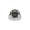 Bague 54 Bague en or blanc, perle de Tahiti et diamants 58 Facettes 240198R