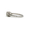 Bague 55 Solitaire - Bague en or blanc, platine et diamant 58 Facettes 220034SP