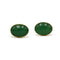 Boucles d'oreilles Boucles d'oreilles en or jaune et aventurines vertes 58 Facettes 210050SP