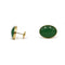 Boucles d'oreilles Boucles d'oreilles en or jaune et aventurines vertes 58 Facettes 210050SP