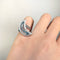 Bague 49 Mauboussin - Bague Subtil Songe en or blanc, topaze, saphirs et diamants 58 Facettes 240199R
