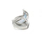 Bague 49 Mauboussin - Bague Subtil Songe en or blanc, topaze, saphirs et diamants 58 Facettes 240199R