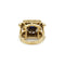 Bague 49 Bague en or jaune, saphir synthétique et diamants 58 Facettes 240150R