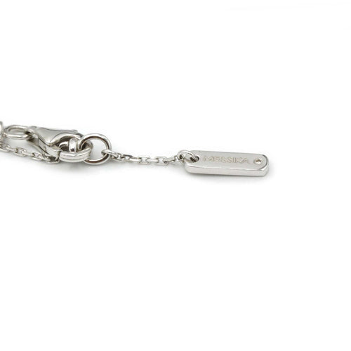 Collier Messika - Collier Entourage Cœur en or blanc et diamants 58 Facettes 240110R