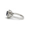 Bague 53 Bague saphir et diamants en or blanc et platine 58 Facettes 240034R