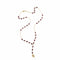 Collier Orso grigio - Collier chapelet en or jaune 18 ct et grenats 58 Facettes 34278