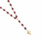 Collier Orso grigio - Collier chapelet en or jaune 18 ct et grenats 58 Facettes 34278