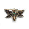 Broche Broche Libellule en or, argent et pierres précieuses 58 Facettes 220097R