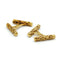 Boutons de manchette Boutons de manchette en or jaune 58 Facettes 220034R