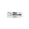 Bague 57 Bague en or blanc et diamant princesse 58 Facettes 220465R