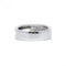 Bague 57 Bague en or blanc et diamant princesse 58 Facettes 220465R