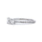 Bague 53.5 Bague trilogie en or blanc et diamants 58 Facettes 220012R