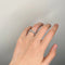 Bague 50 Bague en or blanc et diamants 58 Facettes 210229R