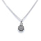 Collier Collier en or blanc et diamant 0,42 ct 58 Facettes 210165R