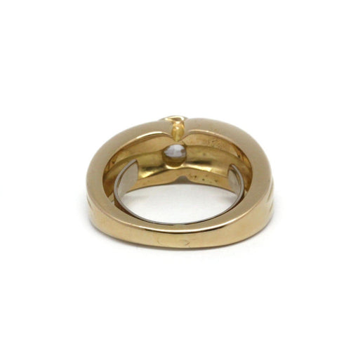 Bague 45 Bague en or jaune et diamant 58 Facettes 190084R